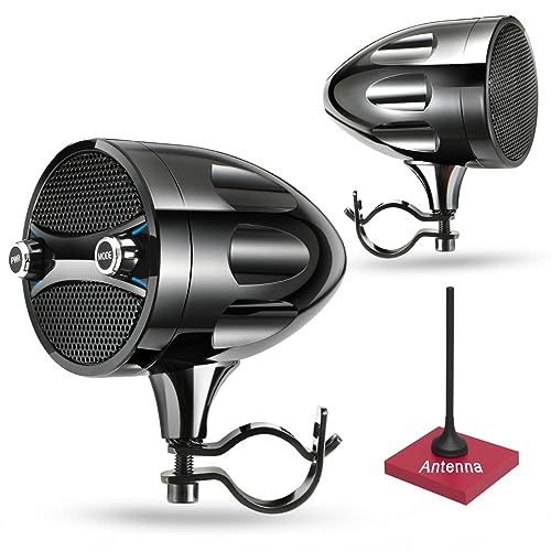Motorcycle Bluetooth Speakers with Waterproof Design - Enhanced Riding Experience