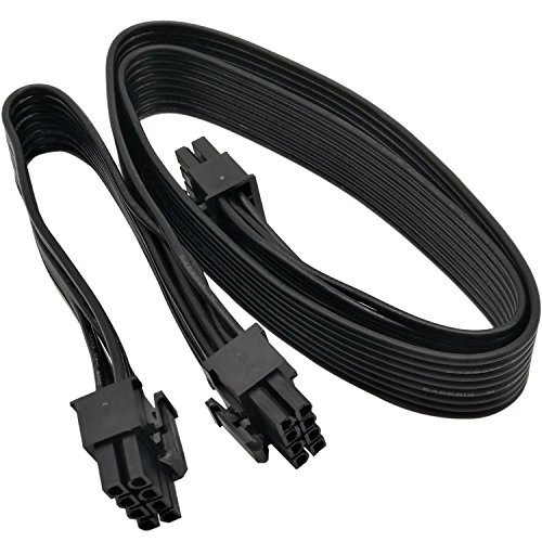 COMeap ATX CPU 8 Pin Male to Dual PCIe 2X 8 Pin (6+2) Male Power Cable