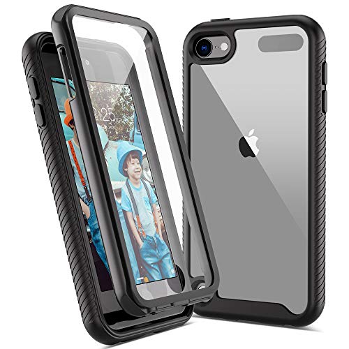 ULAK iPod Touch 7 Case - Heavy Duty Protection Hybrid Rugged Cover