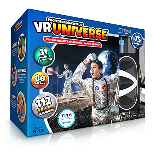 Professor Maxwell's VR Universe - Virtual Reality Kids Space Science Book and Activity Set