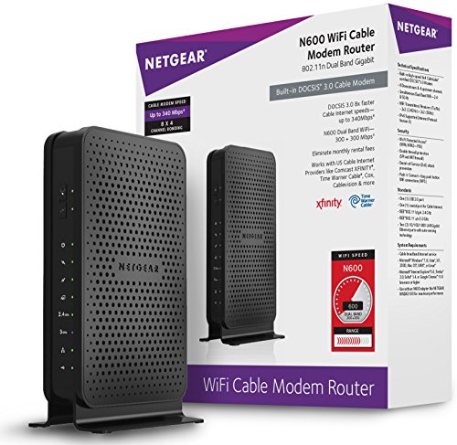 NETGEAR N600 Cable Modem Router