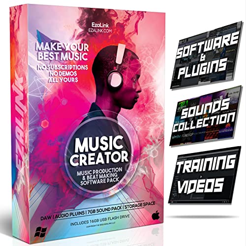 Music Software Bundle for Recording and Production