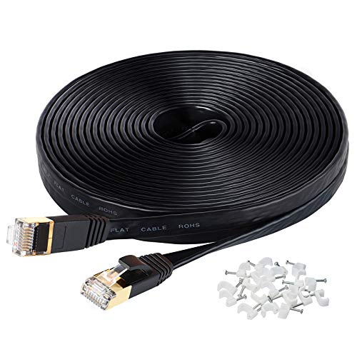 Cat7 Ethernet Cable, 50ft Network Cable for Xbox PS4