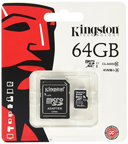 Kingston Digital 64 GB microSD Memory Card