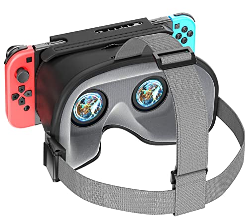 Switch VR Headset with Adjustable HD Lenses