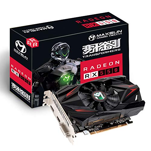 maxsun AMD Radeon RX 550 4GB GDDR5 ITX GPU
