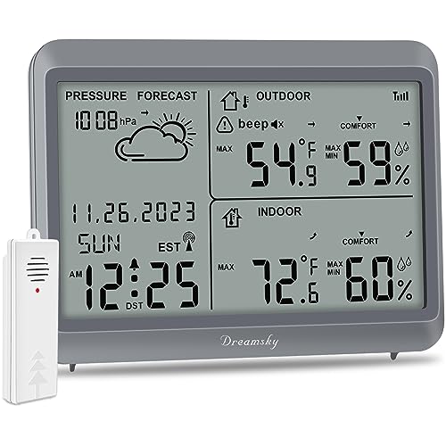DreamSky Weather Station with Large Display