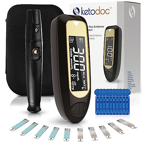 KETO-DOC Advanced Blood Ketone Testing Kit