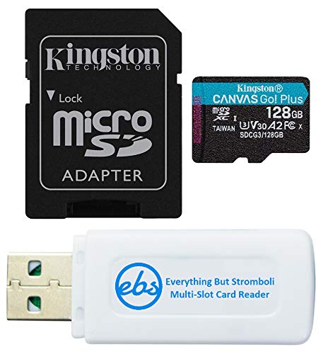 Kingston 128GB SDXC Micro Canvas Go! Plus Memory Card