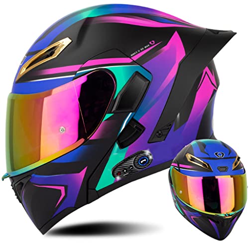 Bluetooth Motorcycle Helmet with Tail