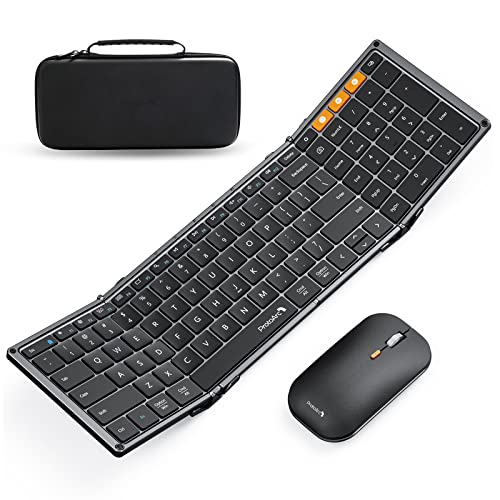 ProtoArc XKM01 Folding Bluetooth Keyboard Mouse Combo