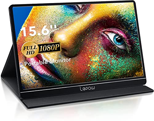 Lepow 15.6 Inch Full HD 1080P Portable Monitor