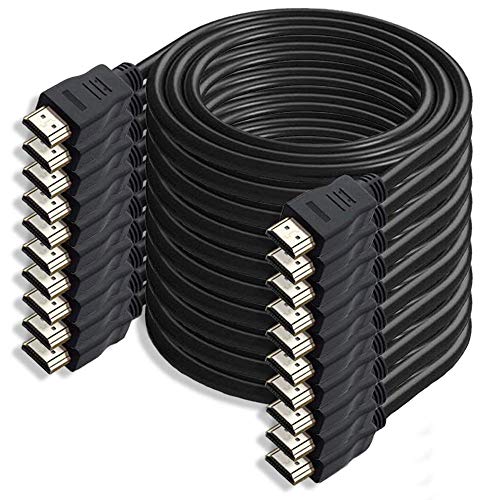 OREI 6-Feet HDMI Cable 4K (10-Pack)