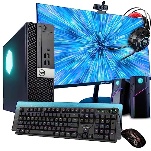 Powerful Dell Gaming Desktop Computer with RGB Lighting