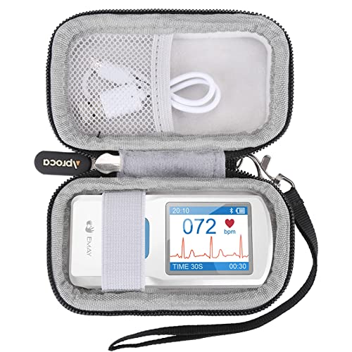 Hard Travel Case for EMAY Portable ECG Monitor