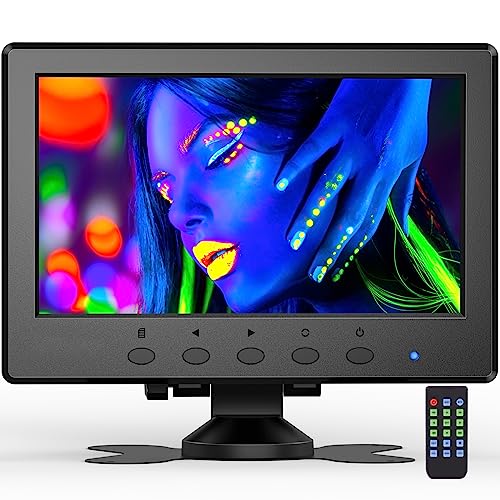 Eyoyo 7 inch Monitor with Remote Control and Built-in Speakers