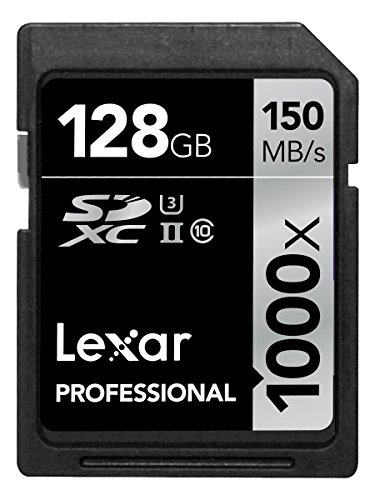 Lexar Pro 1000x 128GB SDXC UHS-II Card