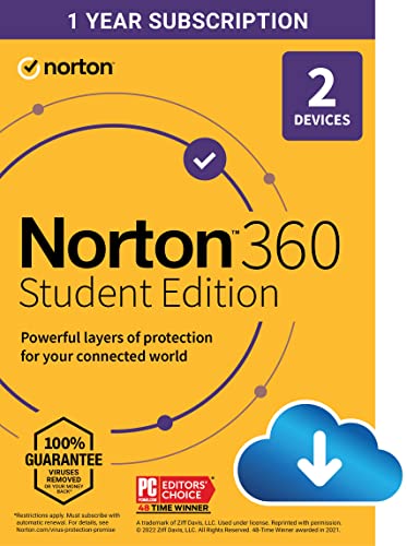 Norton 360 Student Edition: Advanced Antivirus Software for Students