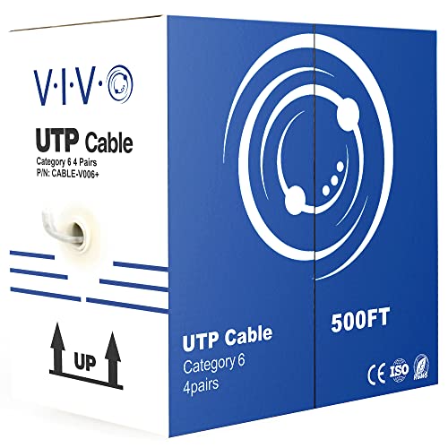 VIVO 500ft Bulk Cat6 Ethernet Cable