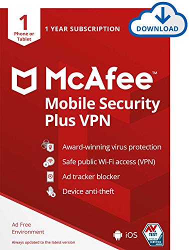 [Old Version] McAfee Mobile Security Plus VPN 2021