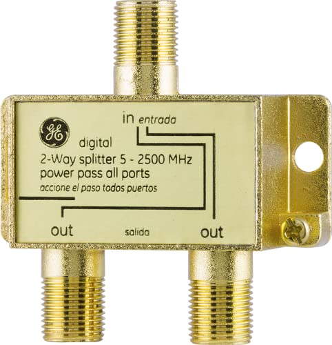 GE Coaxial Cable Splitter