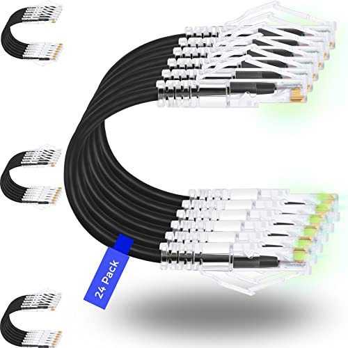 Slim Cat6/Cat6a Patch Cables - Convenient and Reliable Connectivity