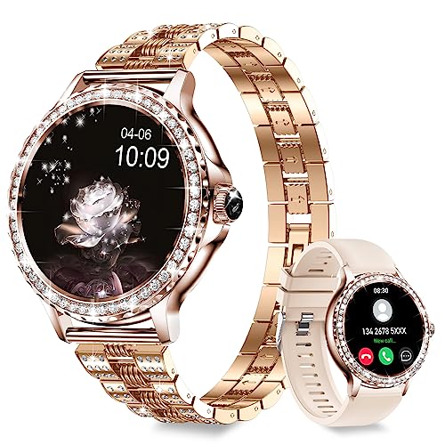 Stylish Smart Watches for Women with Bluetooth Calling and Health Monitoring