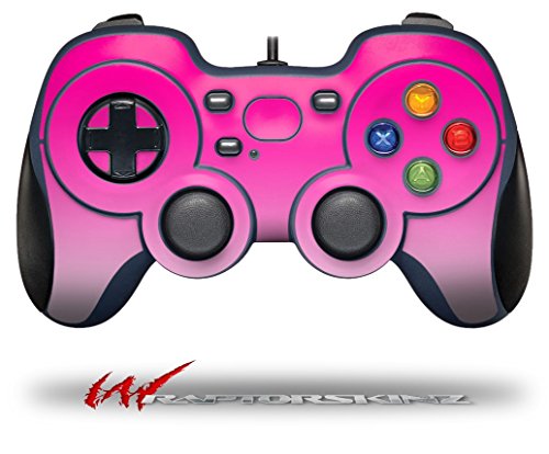 Smooth Fades White Hot Pink Skin for Logitech F310 Gamepad Controller