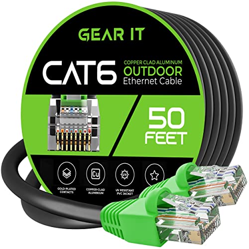 GearIT Cat6 Outdoor Ethernet Cable