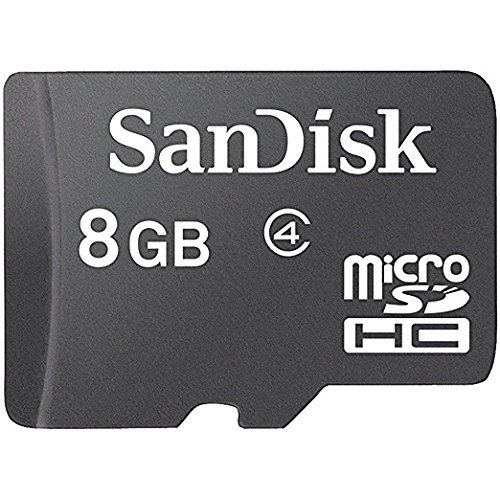 SanDisk 8GB microSDHC Memory Card