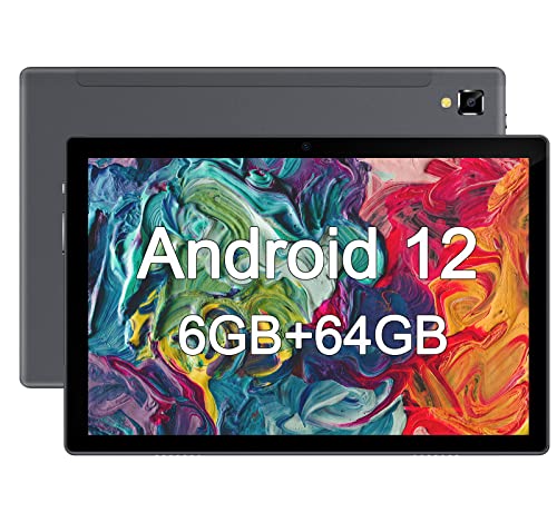 Android 12 Tablet - 10 inch, 6GB RAM, 64GB ROM