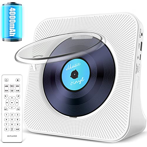 Gracioso Portable CD Player with Bluetooth