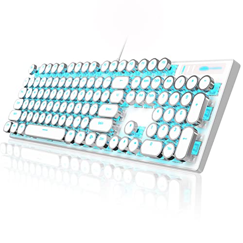 Camiysn Typewriter Style Mechanical Gaming Keyboard