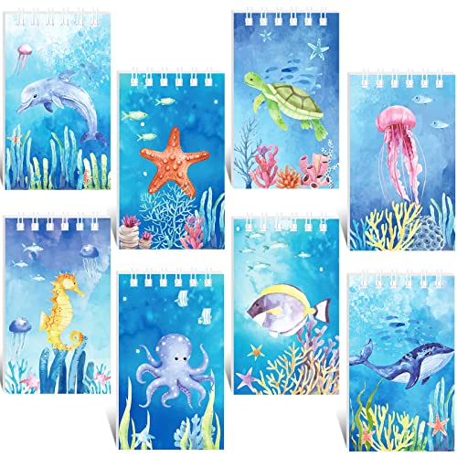 Ocean Animals Notebooks Set