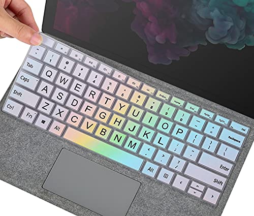 Rainbow Keyboard Cover for Microsoft Surface Pro