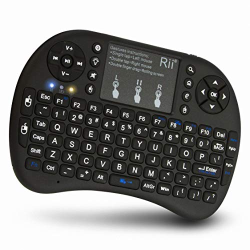 Rii 2.4GHz Mini Wireless Keyboard with Touchpad