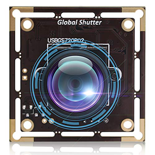 1MP Webcam Global Shutter Monochrome 720P USB Camera