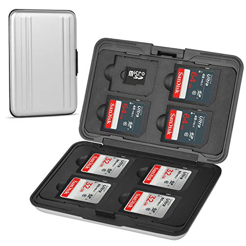 Qkenvo Carrying Box for SD and Micro SD Cards