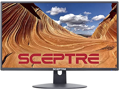 Sceptre 24-inch 1080p LED Monitor - Sleek Design, Vibrant Colors, Fast Performance