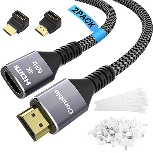 4K HDMI Extension Cable (2 Pack)