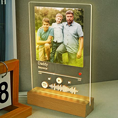 Personalized Spotify Glass Plaque