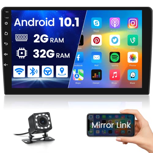 Upgrade Your Car's Audio with the 2G+32G Double Din 10.1 Inch Android Car Stereo