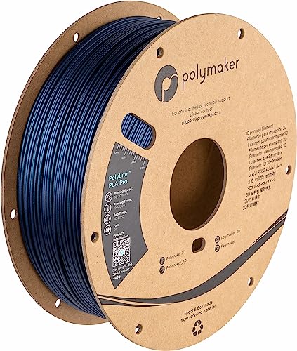 Polymaker PLA PRO Filament - Metallic Blue Glitter 3D Printer Filament