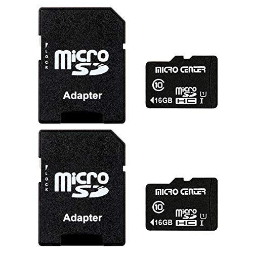 Micro Center 16GB Micro SDHC Flash Memory Card