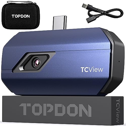 TOPDON TC001 Thermal Camera - High Resolution, Portable, and Versatile
