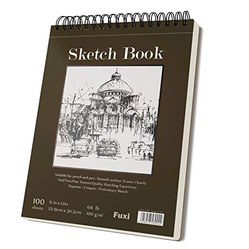 9x12 inches Sketch Book
