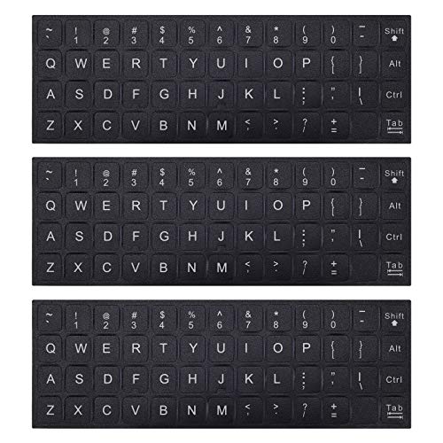 Universal English Keyboard Letter Stickers