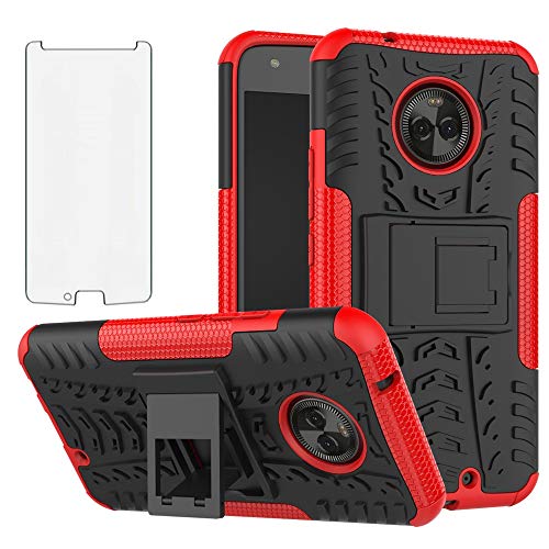 Asuwish Moto X4 Phone Case with Screen Protector and Stand