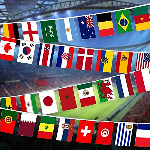 World Cup Flags Banner