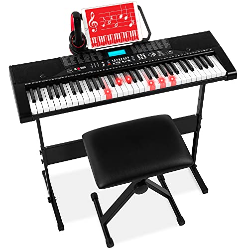 Comprehensive 61-Key Electronic Keyboard Piano Set with Teaching Modes